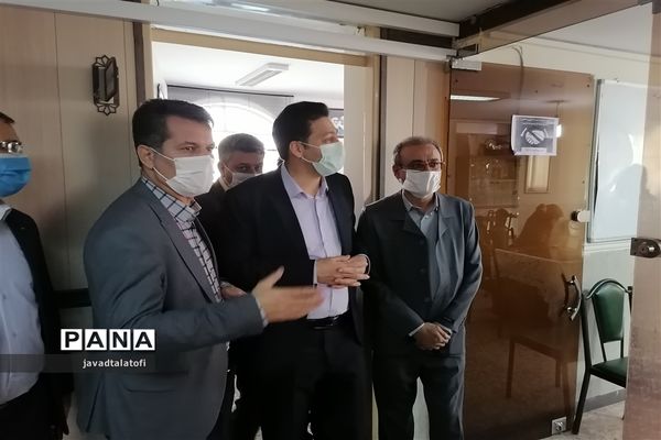 بازدید سرزده فرماندار شهرستان ری ازآموزش و پرورش ناحیه دو شهر ری