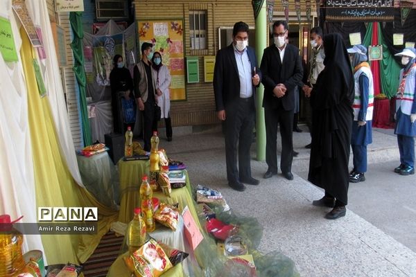 بازدید مدیر سازمان دانش‌آموزی خوزستان از مدرسه  تشکیلاتی پاینده