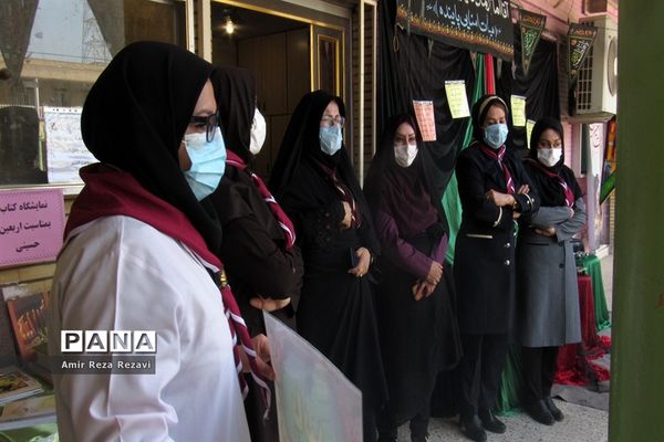 بازدید مدیر سازمان دانش‌آموزی خوزستان از مدرسه  تشکیلاتی پاینده