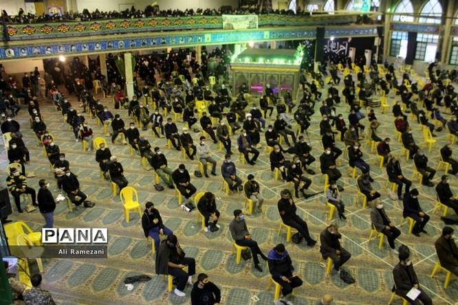 مراسم اربعین حسینی در حسینیه عاشقان ثارالله قائم شهر