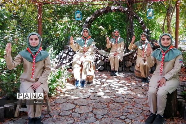 بازدید رئیس سازمان دانش‌آموزی فارس از فعالیت‌های پیشتازان در نی ریز