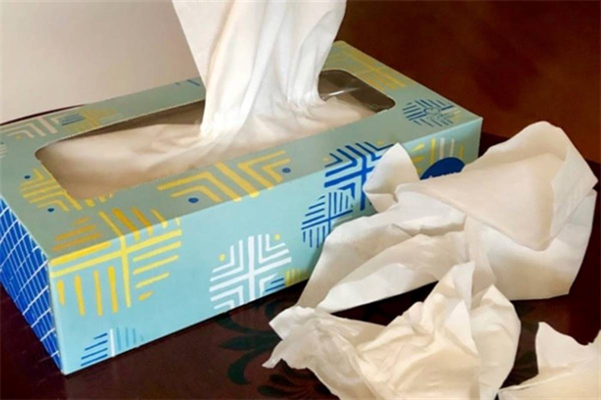توصیه‌های کرونایی؛ دستمال کاغذی استفاده شده را به سطل زباله درپوش‌دار بیندازید