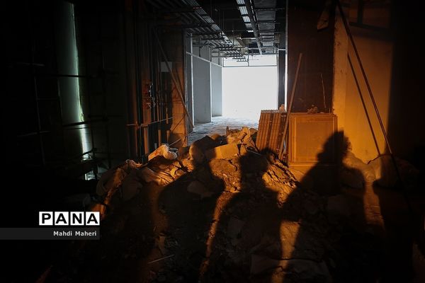 بازدید رئیس بنیاد مستضعفان از روند ساخت پلاسکو