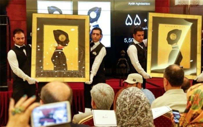 رکورد شکنی حراج تهران؛ ۱۲.۵ میلیارد تومان برای یک اثر هنری