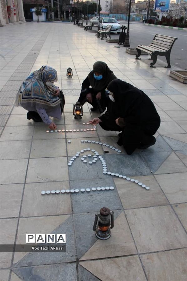 برپایی موکب فرهنگی مهدویون  به مناسب شهادت حضرت زهرا (س)
