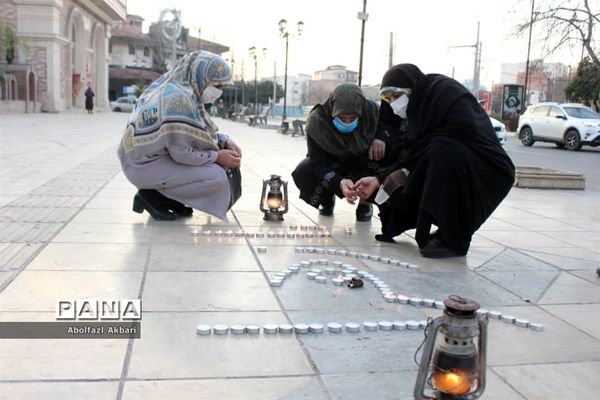 برپایی موکب فرهنگی مهدویون  به مناسب شهادت حضرت زهرا (س)