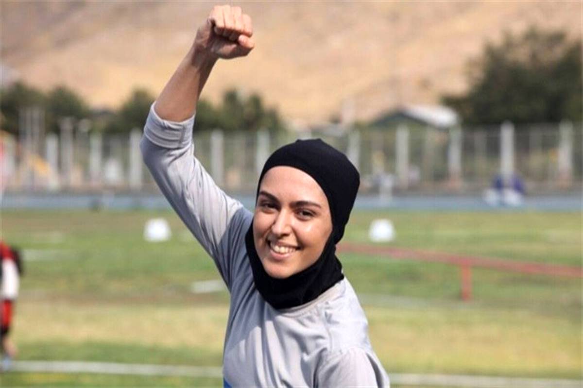 دختر ایرانی نایب قهرمان تورنمنت دوومیدانی اروپایی شد