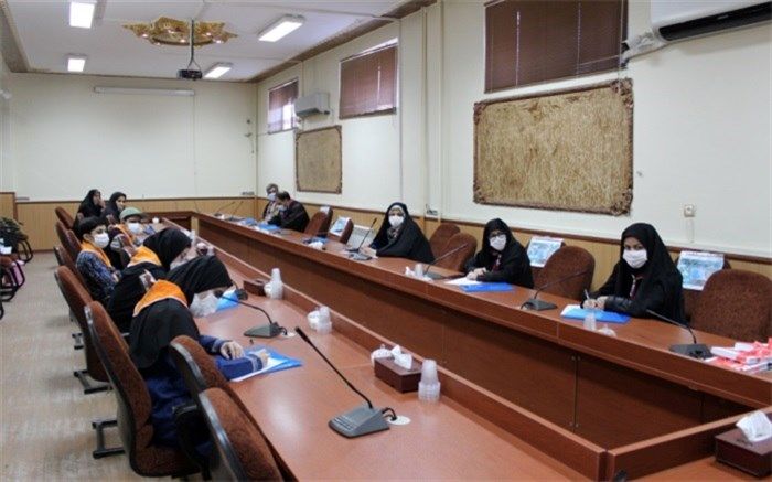 نشست هیئت رئیسه مجامع تشکل پیشتازان سازمان دانش‌آموزی آموزش و پرورش اسلامشهر