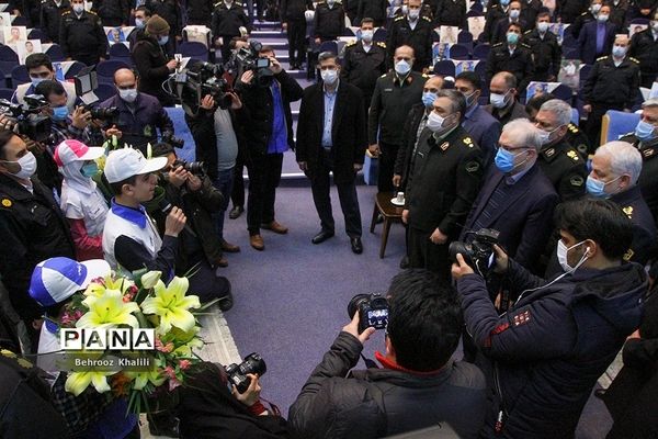 بازدید وزیر بهداشت و فرمانده ناجا از پلیس راهور