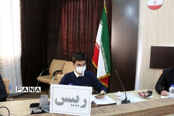 مراسم افتتاحیه مجلس دانش آموزی استان همدان