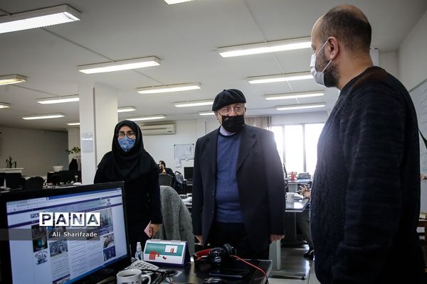 حضور محمدجواد حق شناس،رئیس کمیسیون فرهنگی و اجتماعی شورای شهر تهران  در خبرگزاری پانا