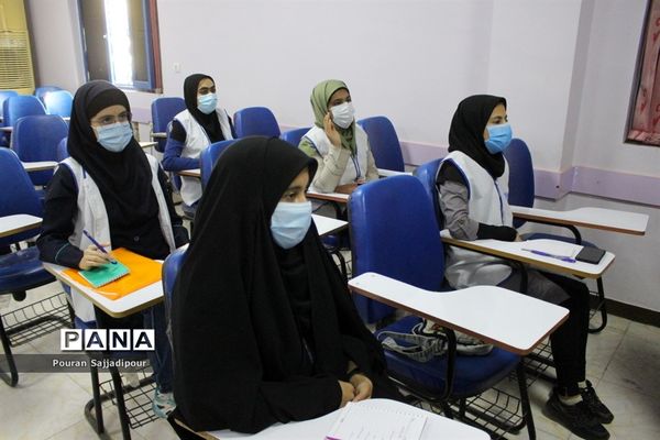 جلسه پایان دوره آموزشی خبرنگار دختر پانا استان بوشهر