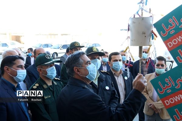 نواختن زنگ انقلاب در مدارس شهرستان امیدیه