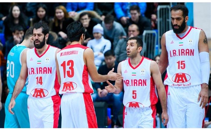 لیست جدید تیم ملی بسکتبال ایران منتشر شد
