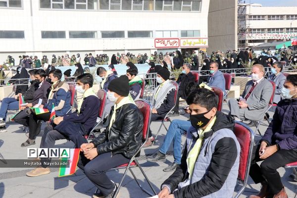 مراسم گلبانگ انقلاب در میدان شهدای  مشهد