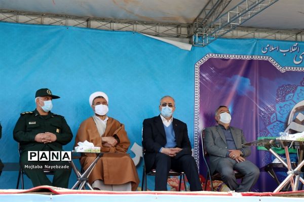مراسم گلبانگ انقلاب در میدان شهدای  مشهد