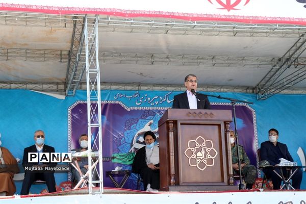 مراسم گلبانگ انقلاب در میدان شهدای  مشهد