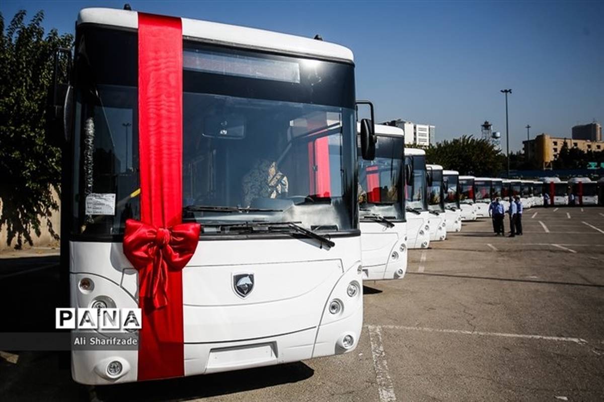 ورود ۱۱۰ دستگاه اتوبوس و مینی بوس جدید به ناوگان اتوبوسرانی تهران