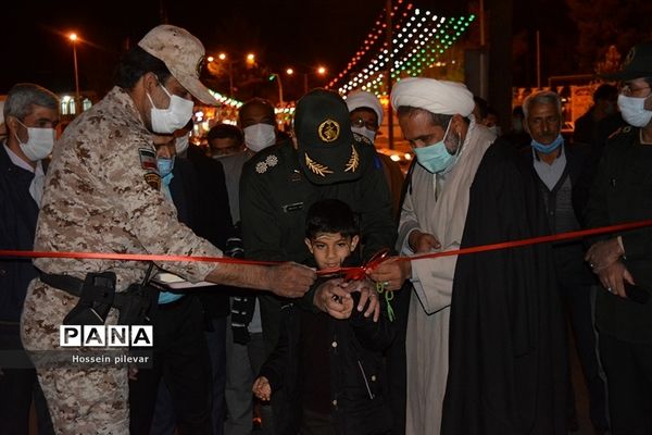 افتتاحیه نمایشگاه مدافعان انقلاب در بیرجند استان خراسان جنوبی