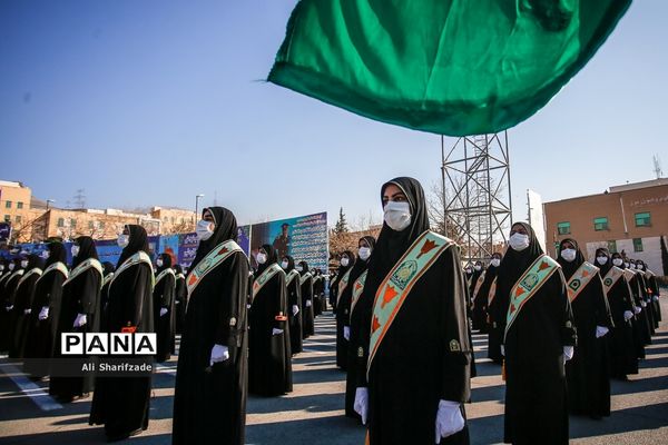 چهل و سومین مراسم دانش‌آموختگی دانشجویان دانشگاه علوم انتظامی امین