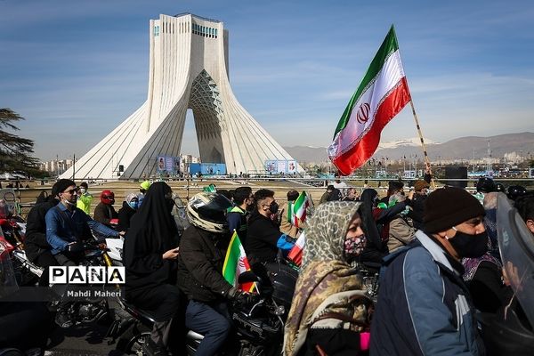 راهپیمایی یوم الله ۲۲ بهمن در تهران- ۲