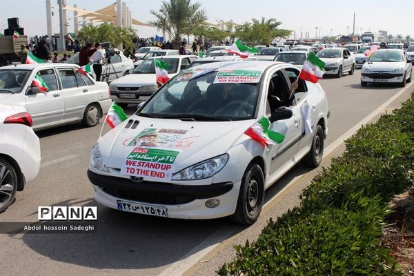 راهپیمایی 22 بهمن 99 در بوشهر