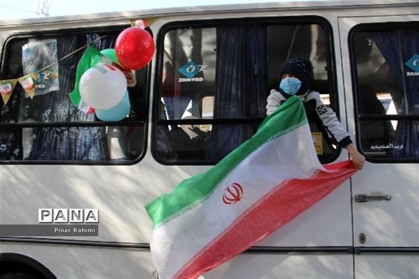 برگزاری رژه موتوری و خودرویی  در تبریز