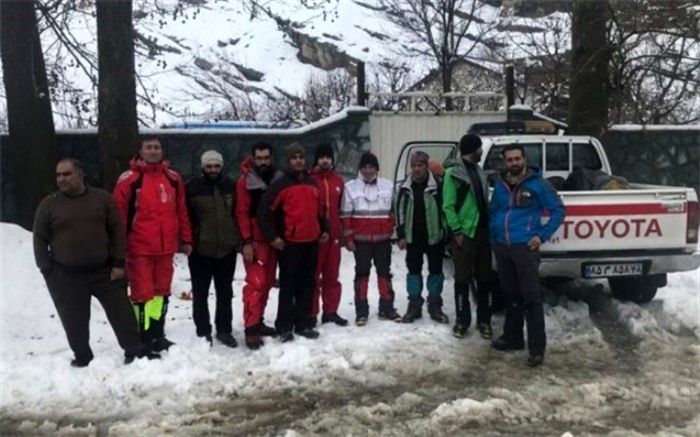 عملیات نجات‌بخش در قله‌های برفی