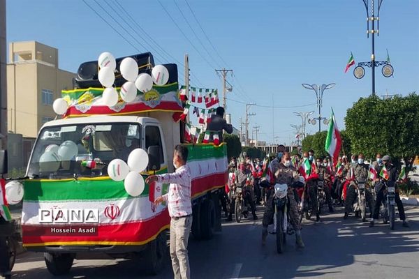 راهپیمایی 22 بهمن 99 در دیر