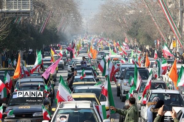 راهپیمایی ۲۲ بهمن در گلستان