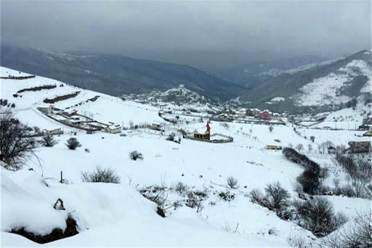 بارش برف از امشب در کوهستان های گیلان آغاز می شود