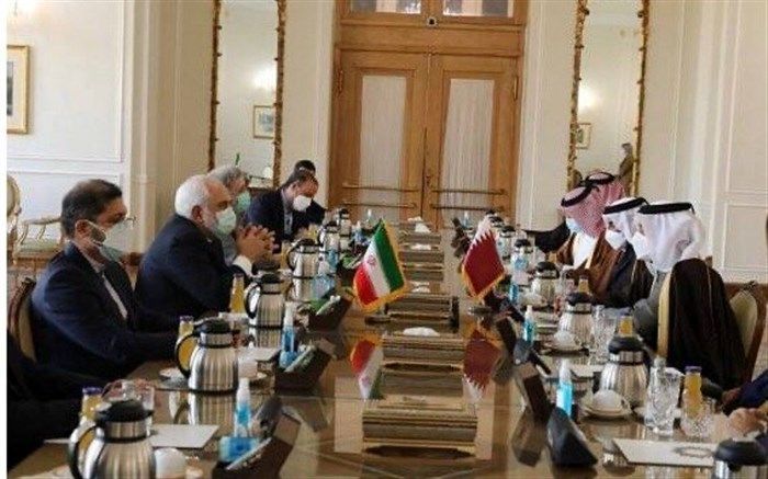 تاکید ایران بر گسترش همکاری با قطر در حوزه‌های مختلف
