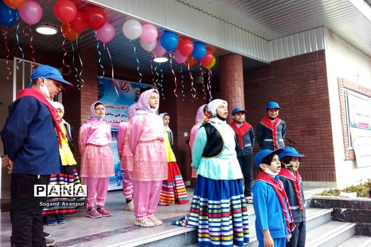 افتتاح دبستان سعادت در روستای قلعه‌پایان