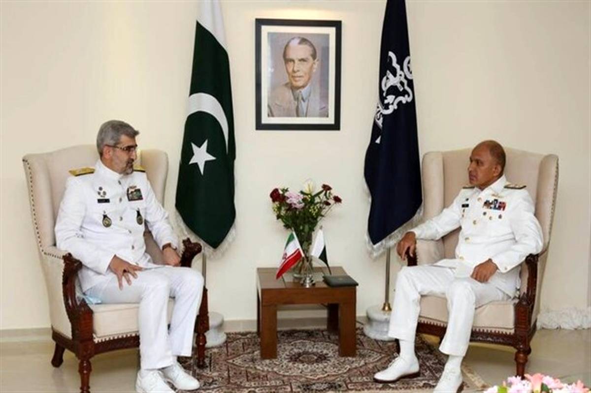 دیدار امیر دریادار دوم شفقت رودسری با فرمانده نیروی دریایی پاکستان
