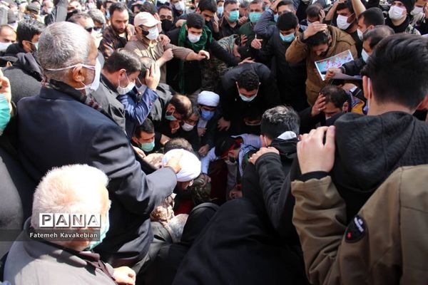 تشییع پیکر شهید مصطفی نوروزی در ساری