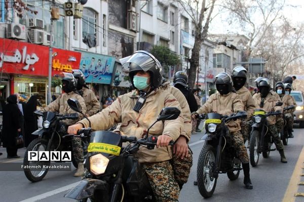 تشییع پیکر شهید مصطفی نوروزی در ساری