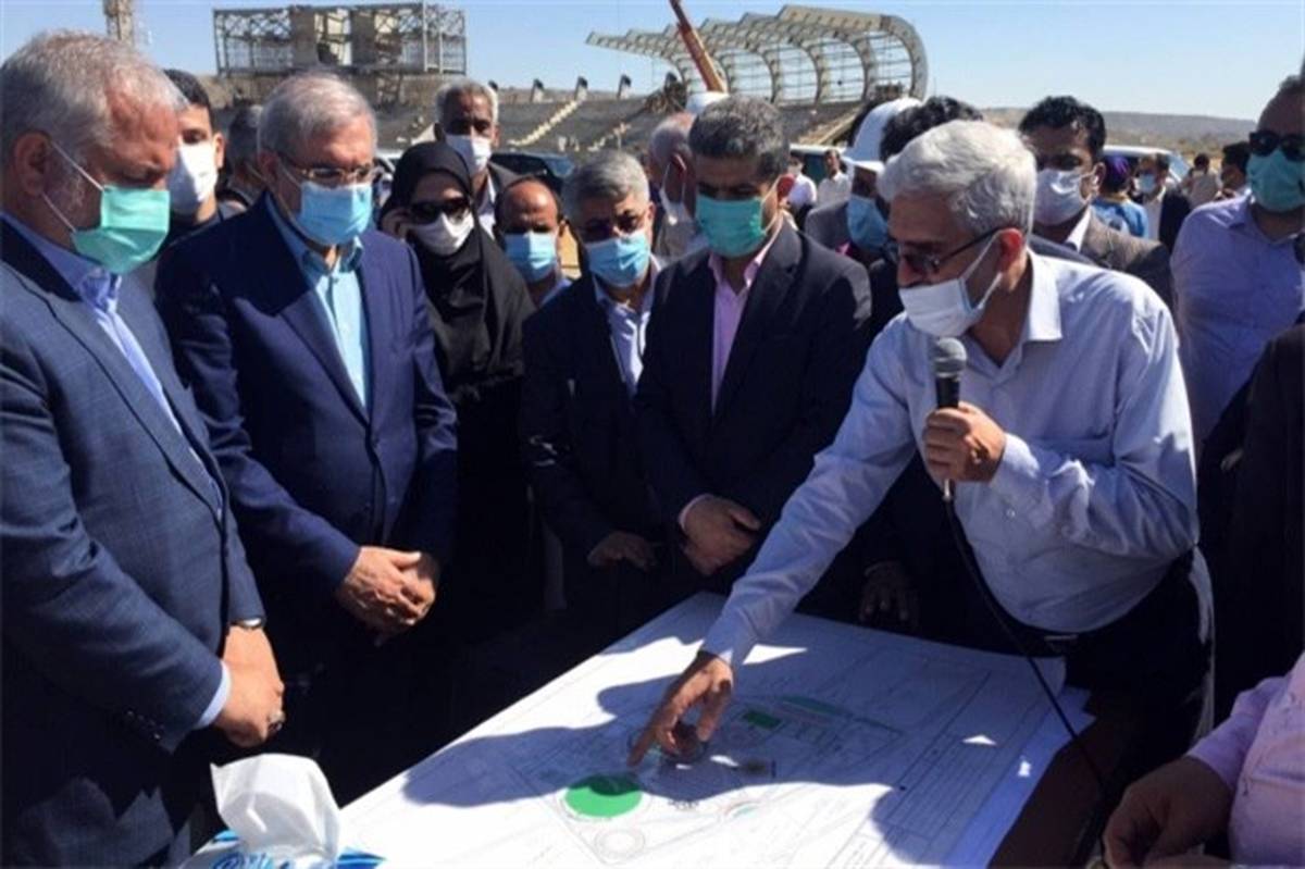 دبیر شورای عالی مناطق آزاد کشور از دهکده ورزشی  «پیل بند»  چابهار بازدید کرد