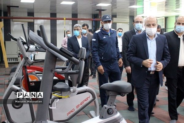 افتتاح سالن‌های بدنسازی، کانون حرکات اصلاحی و تندرستی در مجموعه ورزشی آزادگان  بوشهر