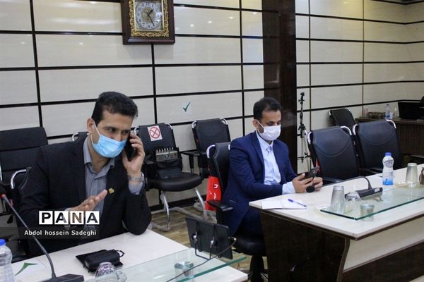 جلسه ویدئو کنفرانس سالروز تاسیس و آغاز هفته گرامیداشت کانون‌های فرهنگی و تربیتی آموزش و پرورش استان بوشهر