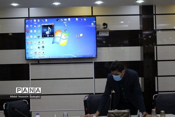جلسه ویدئو کنفرانس سالروز تاسیس و آغاز هفته گرامیداشت کانون‌های فرهنگی و تربیتی آموزش و پرورش استان بوشهر