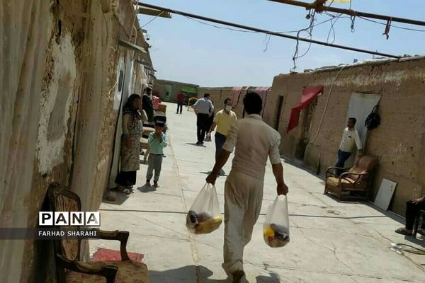 کمک‌رسانی مردمی در مناطق محروم جنوب تهران