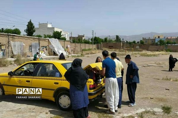 کمک‌رسانی مردمی در مناطق محروم جنوب تهران