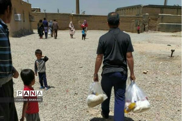 کمک‌رسانی مردمی در مناطق محروم جنوب تهران