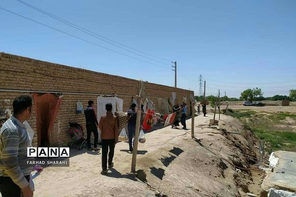 کمک‌رسانی مردمی در مناطق محروم جنوب تهران