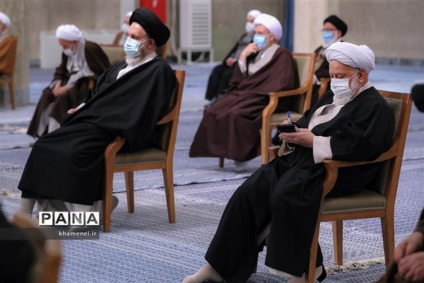 دیدار اعضای مجلس خبرگان رهبری با رهبر انقلاب اسلامی