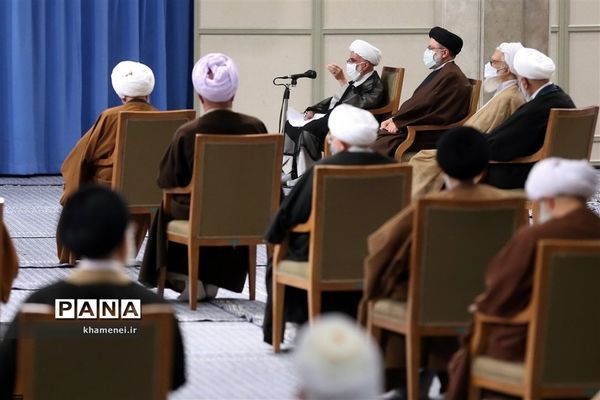 دیدار اعضای مجلس خبرگان رهبری با رهبر انقلاب اسلامی