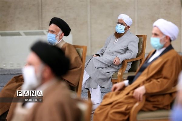 دیدار اعضای مجلس خبرگان رهبری با رهبر انقلاب اسلامی