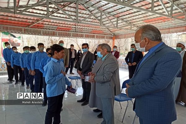 افتتاح استخر اردوگاه پیشتازان انقلاب شهرستان مرزی درمیان با حضور معاون وزیرآموزش و پرورش