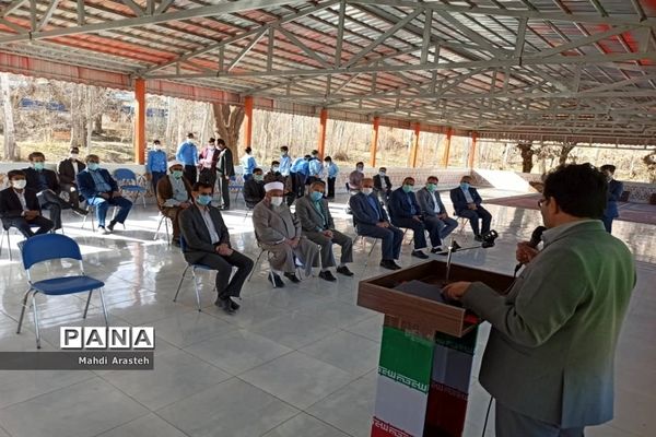افتتاح استخر اردوگاه پیشتازان انقلاب شهرستان مرزی درمیان با حضور معاون وزیرآموزش و پرورش