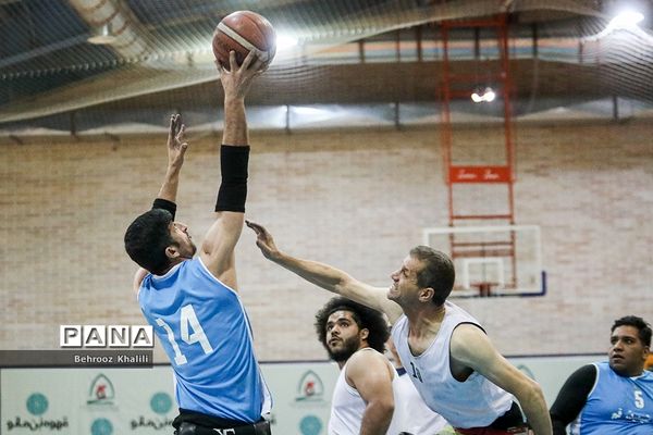 فینال جام حذفی بسکتبال با ویلچر مردان
